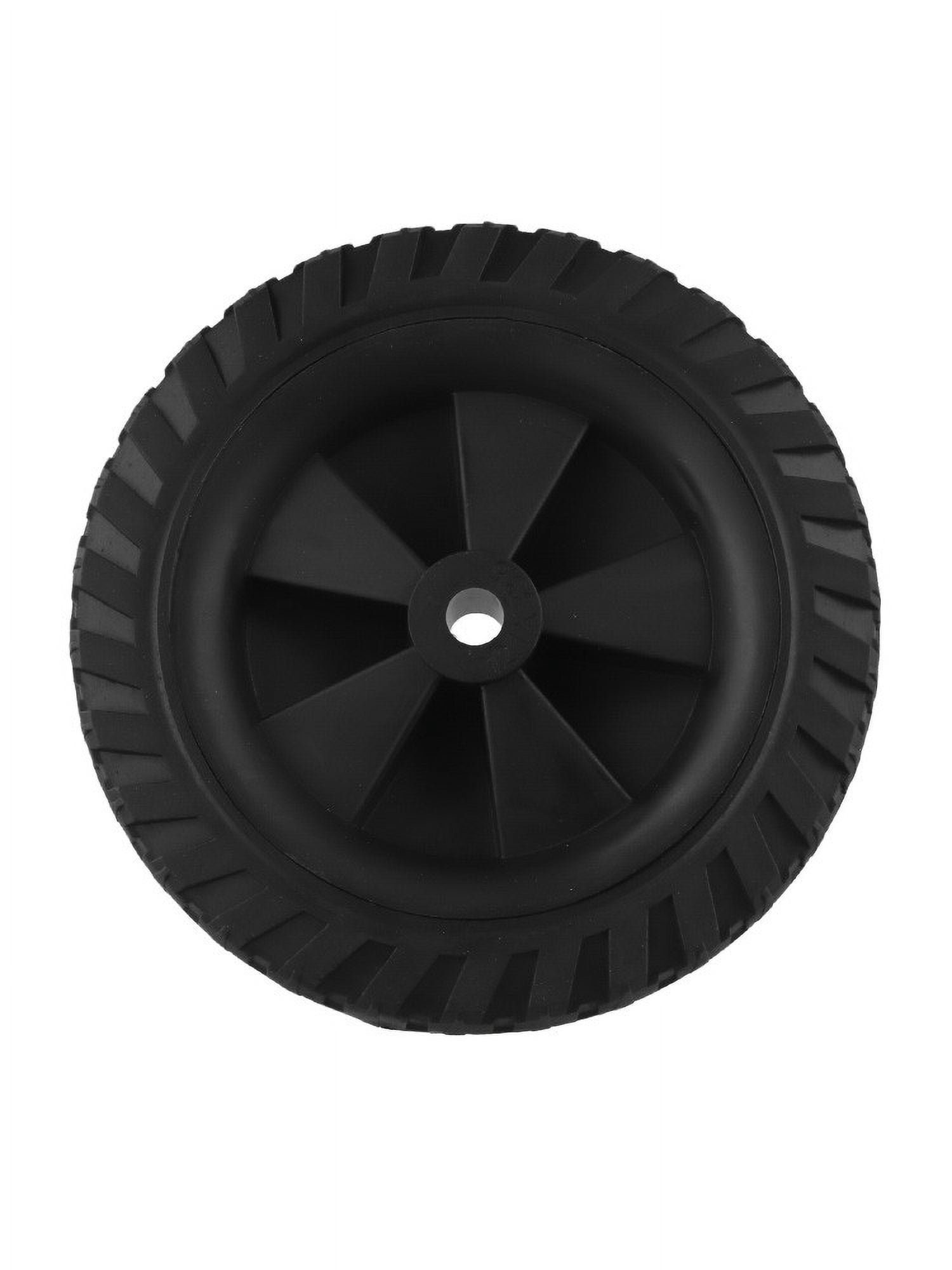 Non-Slip Wheels Compressor Caster Wheels Garage Comes With Screws Easy To Install Oil-Free Machines Compatible Fangkenuo