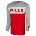 thumbnail image 2 of Unisex Heather Gray Chicago Bulls Loge Long Sleeve T-Shirt, 2 of 3