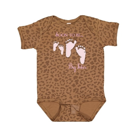 

Inktastic Soon to Be Big Sister Gift Baby Girl Bodysuit