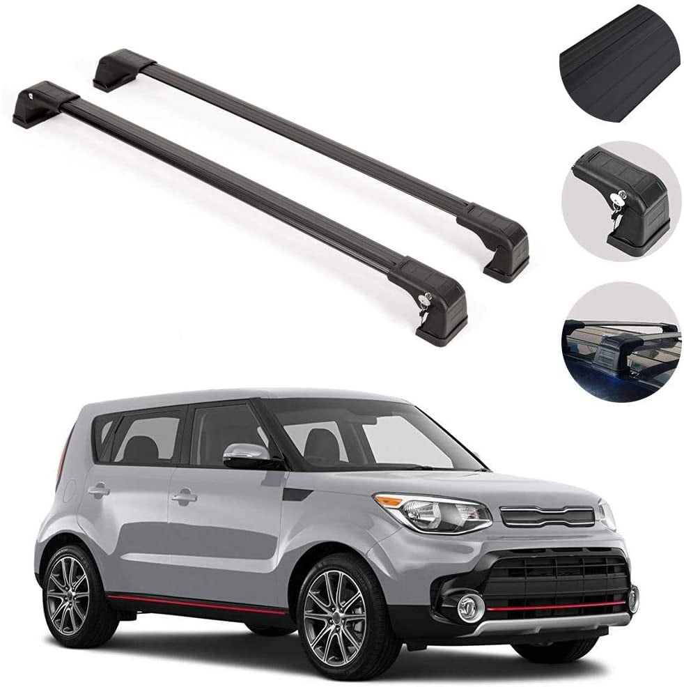 Roof Rack Crossbars Fits KIA Soul 20142019 Luggage Kayak Cargo Hard