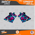 thumbnail image 2 of Kalair GFX Graphics Kit for Yamaha TT600E (1994-1997) Twitch Series, 2 of 5