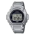 thumbnail image 1 of Reloj Casio Digital Original W-219hd-1av Color de la correa Plateado Color del bisel Plateado, 1 of 4