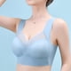 thumbnail image 4 of Qarigey 2 piezas experiencia incomparable comodidad sujetadores de talla grande para mujeres Top sujetadores deportivos ropa interior Ropa interior Negro+XXL, 4 of 6