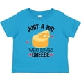 thumbnail image 3 of Inktastic Cheese Lover Kids Boys or Girls Toddler T-Shirt, 3 of 5