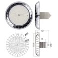 thumbnail image 2 of 12V Underwater Light Low Voltage Color RGB Pool Light 22cm Diameter Stainless Steel LED Underwater Fiberglass Pool, 2 of 5