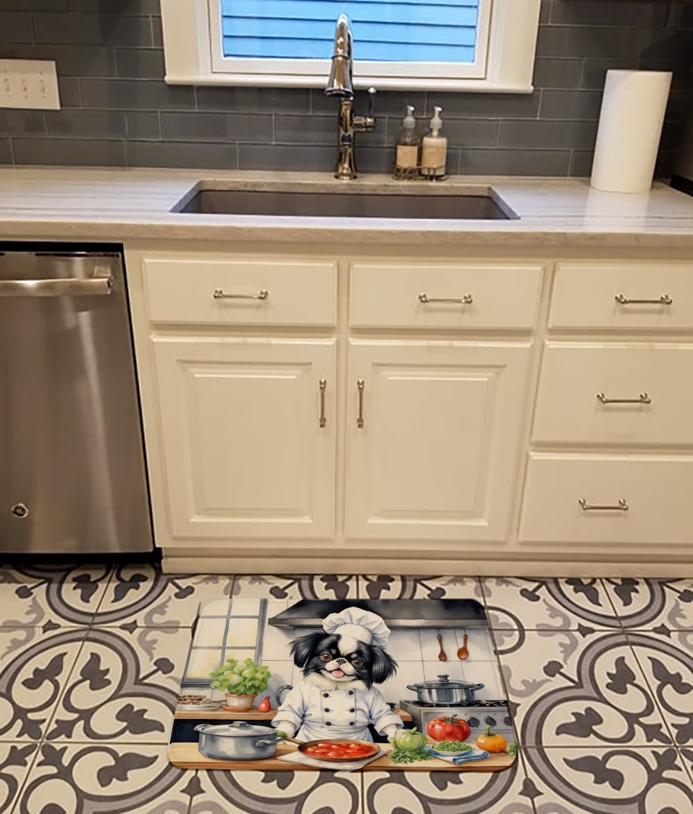 Yorkie Yorkshire Terrier The Chef Memory Foam Kitchen Mat