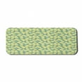 thumbnail image 1 of Lemons Computer Mouse Pad, Citrus Fruits Drawing Repeating Pastel Tones Print, Rectangle Non-Slip Rubber Mousepad Large, 31" x 12" Gaming Size, Olive Green Yellow, by Ambesonne, 1 of 2