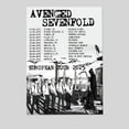 thumbnail image 2 of AVENGED SEVENFOLD European Tour 2025 Poster - Wall Decor Size 24''x36'' - Postora, 2 of 5
