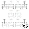 thumbnail image 1 of 2x Tapón de Agua de Rosca para Los Tubos de Silicona, Clips de Control de Flujo, 10 Piezas / Pieza 2 piezas, 1 of 8