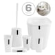 thumbnail image 1 of Kit de 6 Piezas para Baño | Juego de Accesorios para Baño Moderno | Conjunto de Accesorios de Plastico Para Baño | Set de 6 pzas para Baño, 1 of 5