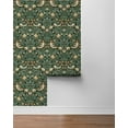 thumbnail image 3 of NextWall Forest Green Aves Garden Peel and Stick Wallpaper, 3 of 7