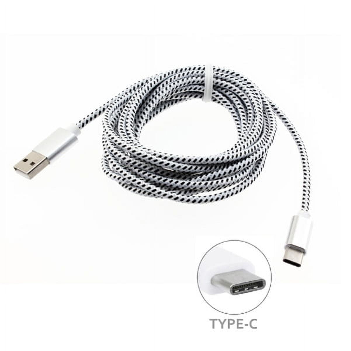 10ft USB Cable & OEM Home Charger for Samsung Galaxy S22,Ultra,S21,Ultra,S20 Ultra,Plus,Fan Edition,FE 5G - Type-C Charger Cord Power + Adaptive Fast USB Power Combo