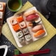 thumbnail image 5 of Persianas de sushi, uso en el hogar, antiadherente, herramientas comerciales verdes de sushi, 5 of 6