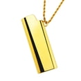 thumbnail image 1 of Creative Lighter Shell Necklace Pendant Hip Hop Jewelry Lighter Case Pendant Necklace Golden, 1 of 8
