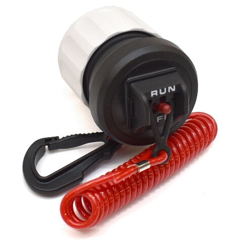 Mercury Boat Emergency Stop Lanyard Kit 87-19674A06 | 2 Inch Black