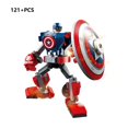 thumbnail image 5 of Treingi 2024 Disney Avengers Combat SpiderMan Mech Armor Robot Titan Kits de bloques de construcción Ladrillos Modelo de película clásica Niños Niño Regalo Juguetes, 5 of 5