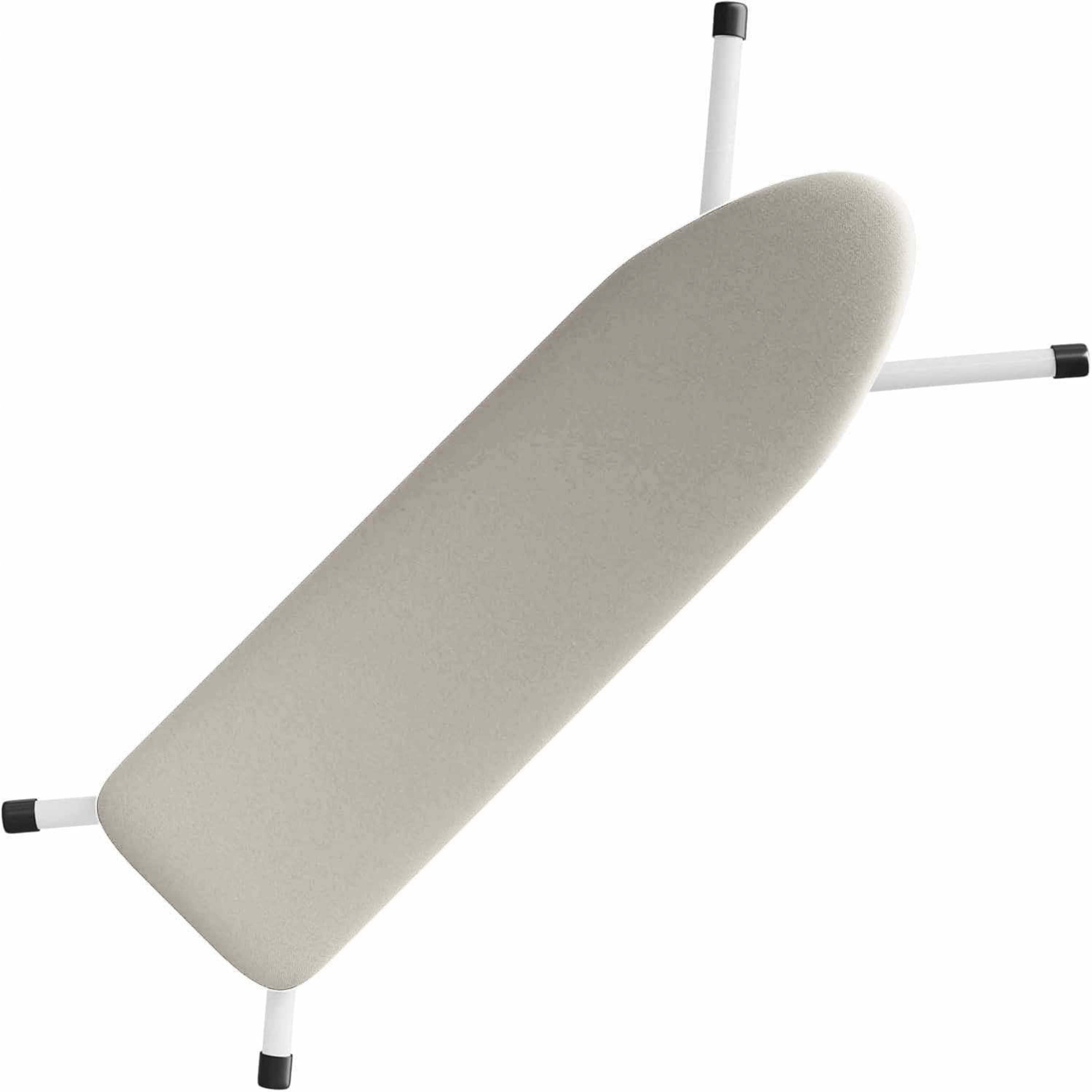 Lammaloe Ironing Board Cover and Pad 15 x 54, Thick Padding, Elastic Edge, Hook & Loop Secure Fit, Linen