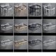 thumbnail image 2 of Bathroom Shower Shelf Bracket Stainless Steel Corner Storage Rack Shampoo Cosmetic Shelves, 2 of 3