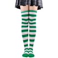 thumbnail image 1 of Amazingfashion Women's Stockings, Striped Over the Knee Stockings Halloween Cosplay Party Socks Anime Academy Wind Socks, 1 of 1