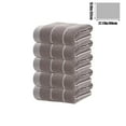 thumbnail image 3 of PALIFEUR 5 Piece Bath Towels for Bathroom Gym Kitchen, Solid Color Kitchen Towels Cotton Thick Soft Absorbent Beach Towels 12x27 inch Wash Cloths, 3 of 9