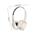 thumbnail image 3 of Auriculares Bluetooth compactos de montaje en la cabeza con subwoofer inalámbrico Bluetooth 5.4 Auriculares Bluetooth de plástico, 3 of 7