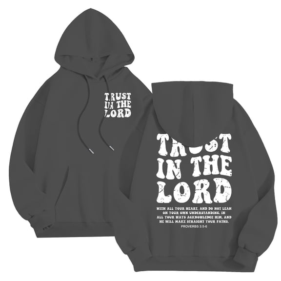 Yhkghxis Christian Hoodies for Men Oversized Faith Bible Verse Fall Pullover Sweatshirts Graphic Religious Winter Hoodied