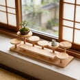 thumbnail image 1 of EGNMCR Wooden Multi-layer Storage Display Rack Flower Pot Decoration Rack Living Room Figurine Storage Rack Wooden Jewelry Rack wooden storage shelf, 1 of 6