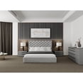 thumbnail image 5 of Casabianca Home Carter Left nightstand in gray matte., 5 of 5