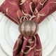 thumbnail image 2 of 4pcs Anillos de servilleta Aleación de la vendimia Forma de calabaza Servilletero Fiesta de tema de la cosecha de Halloween, 2 of 5