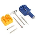 thumbnail image 2 of El kit de herramientas de reparación para quitar pasadores de eslabones de pulsera de correa de reloj ajustable incluye soporte para correa de reloj, extractor de pasadores de eslabones de correa de r, 2 of 5