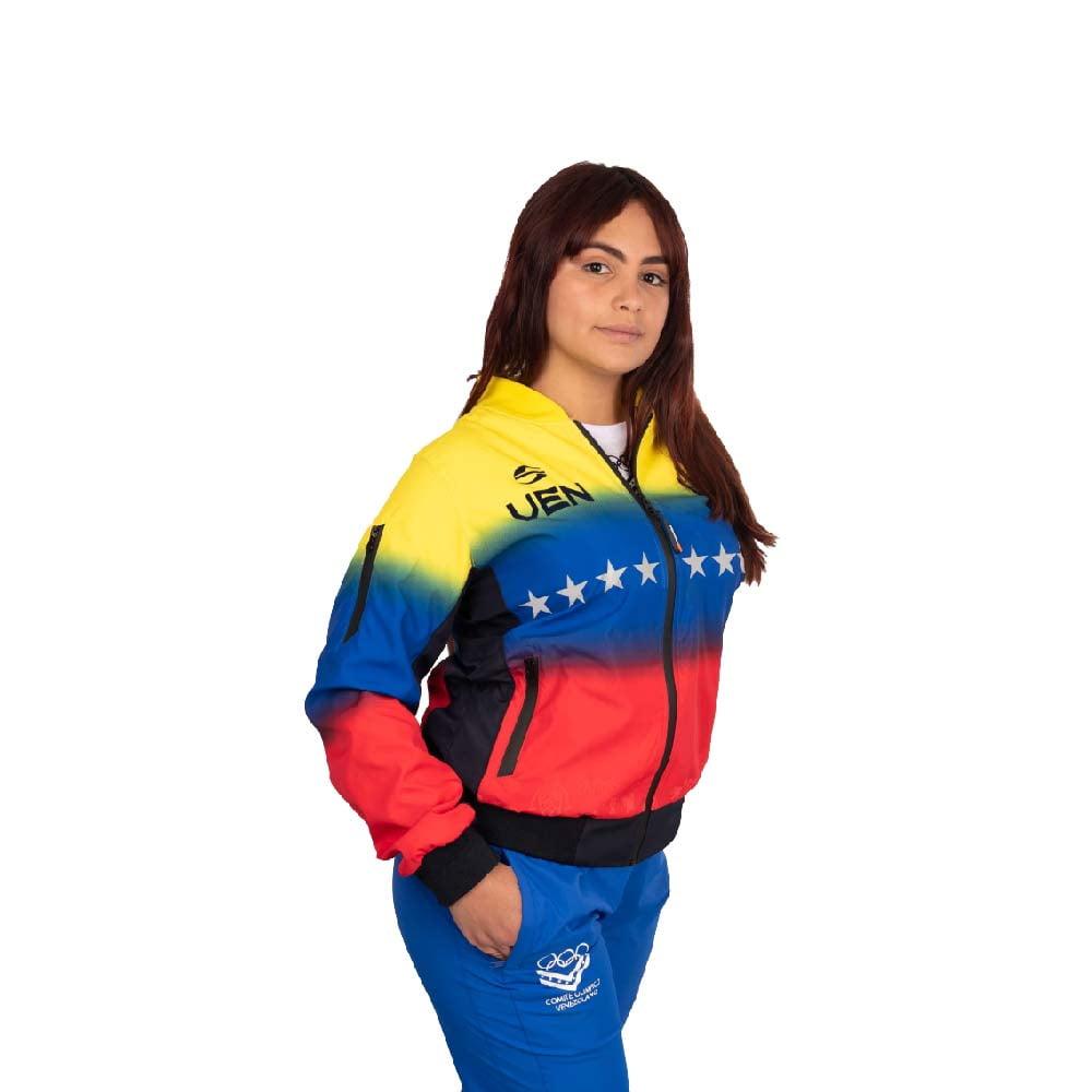 Skyros Venezuela Juegos olímpicos Tokio 2020 Chaqueta Tricolor para mujer -  Walmart.com