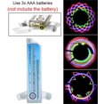 thumbnail image 3 of GRNSHTS Bicycle Spoke Light, 32 LED Lights Display Bright 30 Patterns Full Bike Wheel Change Waterproof (1PC), 3 of 10