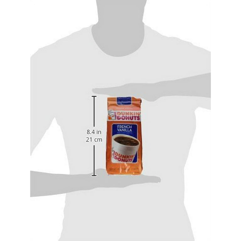 Dunkin' Donuts Ground Coffee, French Vanilla, 12 Oz - Walmart.com
