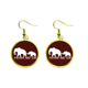 thumbnail image 1 of Hijos de padres. Ear Dangle Golden Drop Earring Jewelry Mujer Unbranded M, 1 of 3
