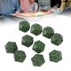 thumbnail image 4 of Juego de dados poliédricos juego de rol dados tablero de mesa dados dados acrílicos 10 piezas juego de dados poliédricos grabado fino juego portátil dados para juego de rol ANGGREK Otros, 4 of 8