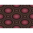 thumbnail image 1 of Ahgly Company Indoor Rectangle Patterned Dark Scarlet Red Area Rugs, 2' x 3', 1 of 1