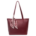 thumbnail image 1 of Bolso Hombro Mano para Mujer Con Asa Superior Cuero PU Gran Capacidad, 1 of 9