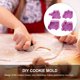thumbnail image 5 of Juego de 12 moldes de plástico para galletas de coche, para hacer postres, 5 of 6