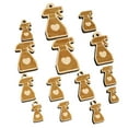 thumbnail image 1 of Spray Bottle Silhouette with Heart Wood Mini Charms Shapes DIY Craft Jewelry - With Hole - Various Sizes (16pcs), 1 of 7