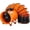 5m 10in, variant on Senfot 8 Inch Inline Tube Axial Exhaust Fan- 120V 60Hz Portable Ventilation Blower- Orange Duct Fan Equipped with 5 Meter PVC Hose