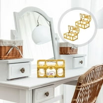 LOLIPPYY 2Set Prize Box Container Simple Design Assorted Color for Home Use Dessert Shop