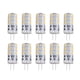 thumbnail image 1 of 10 bombillas LED G4 de 12 V, 3,5 W, 24 SMD 2835, 3000 K, de bajo consumo (blanco cálido), 1 of 5