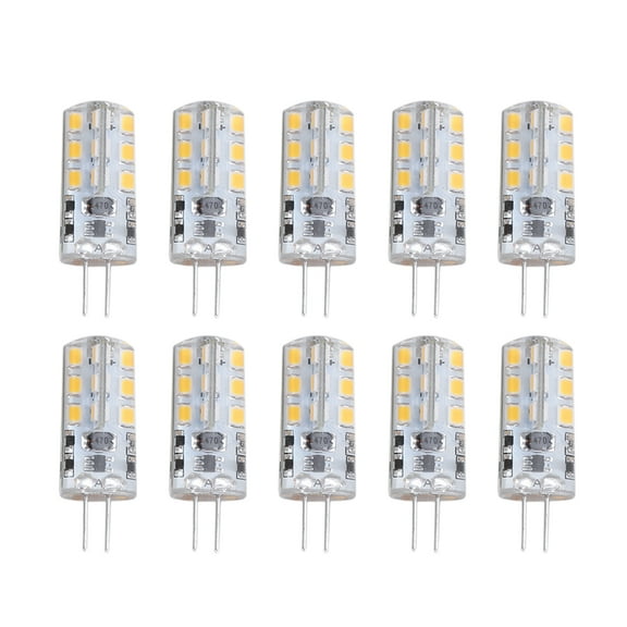 NICEXMAS Plastic Light Bulbs LED Bulb Light 10Pcs