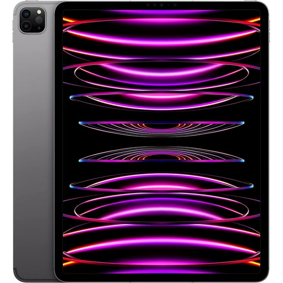 Restored Apple iPad Pro 12.9" (6th Gen) A2764 (WiFi Cellular Unlocked) 1TB Space Gray (Refurbished)