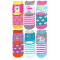 thumbnail image 6 of Jefferies Socks Girls Socks, 6 Pack Unicorn Rainbow Llama Fashion Pattern Cotton Crew Socks (Little Girls & Big Girls), 6 of 7