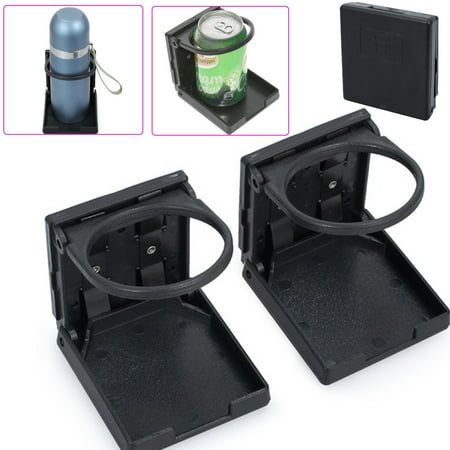 Cell Cup Cup Holder Organizer ESYNIC 2pcs Folding Cup Drink Holder Car Cup Holder Organizer Car Drink Holder Bracket Stand Plastic Folding Car Back Seat Drink Cup Bottle Holder for Universal Car Boat Vehicle ()
