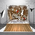 thumbnail image 1 of BSDHOME Polyester Christmas Backdrops Famliy Portrait Photo Background for Christmas Theme Background for Xmas Video Shoot 5x7ft, 1 of 3
