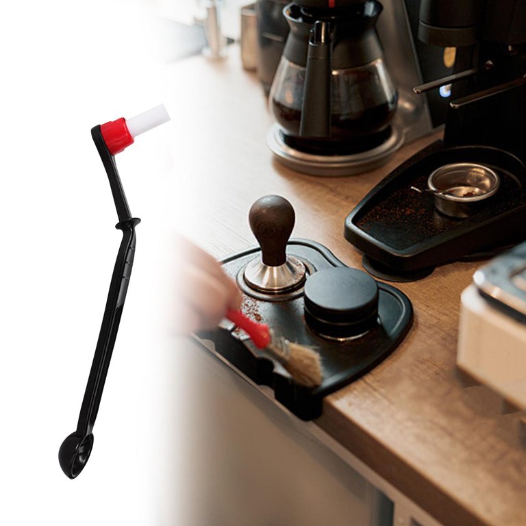 1pc Coffee Machine Cleaning Brush Detachable Nylon Espresso Brush