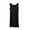 Black, variant on Tnhcen Women's Loose Fit V-Neck Sleep Dress Soft Modal Cotton Blend Nightgown Comfortable Long Sleeveless Pajama Dress XL-5XL