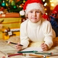 thumbnail image 6 of WMGHA Retractable Christmas Theme Gel Pens Black Ink Cartoon Xmas Tree Bear Snowman Reindeer Santa Claus Elk Christmas Hat for SchoolParty Home Decoration, 6 of 9